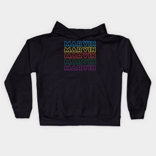 Marvin Gaye Typography Design Kids Hoodie